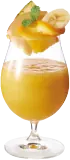 オレンジのフルーツドリンク