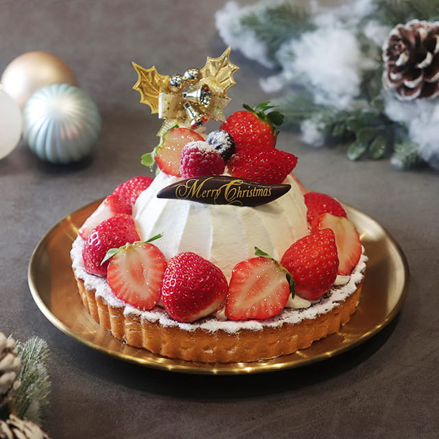 数量限定 クリスマス いちごのフロマージュタルト